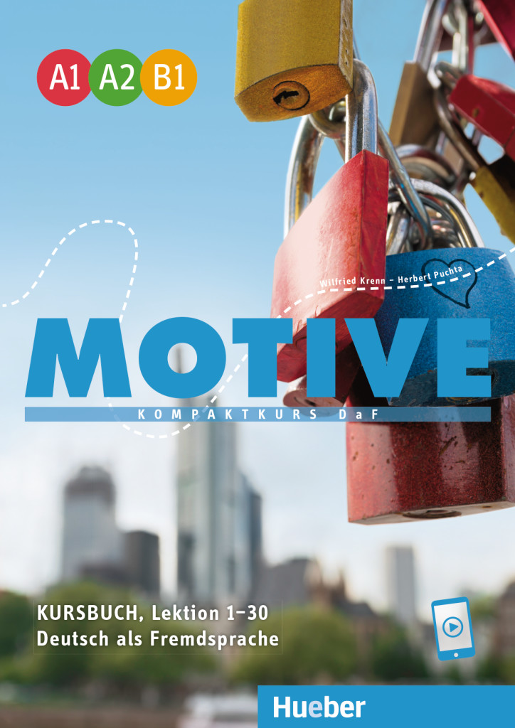 Motive  A1–B1, Kursbuch, Lektion 1–30, ISBN 978-3-19-001878-9