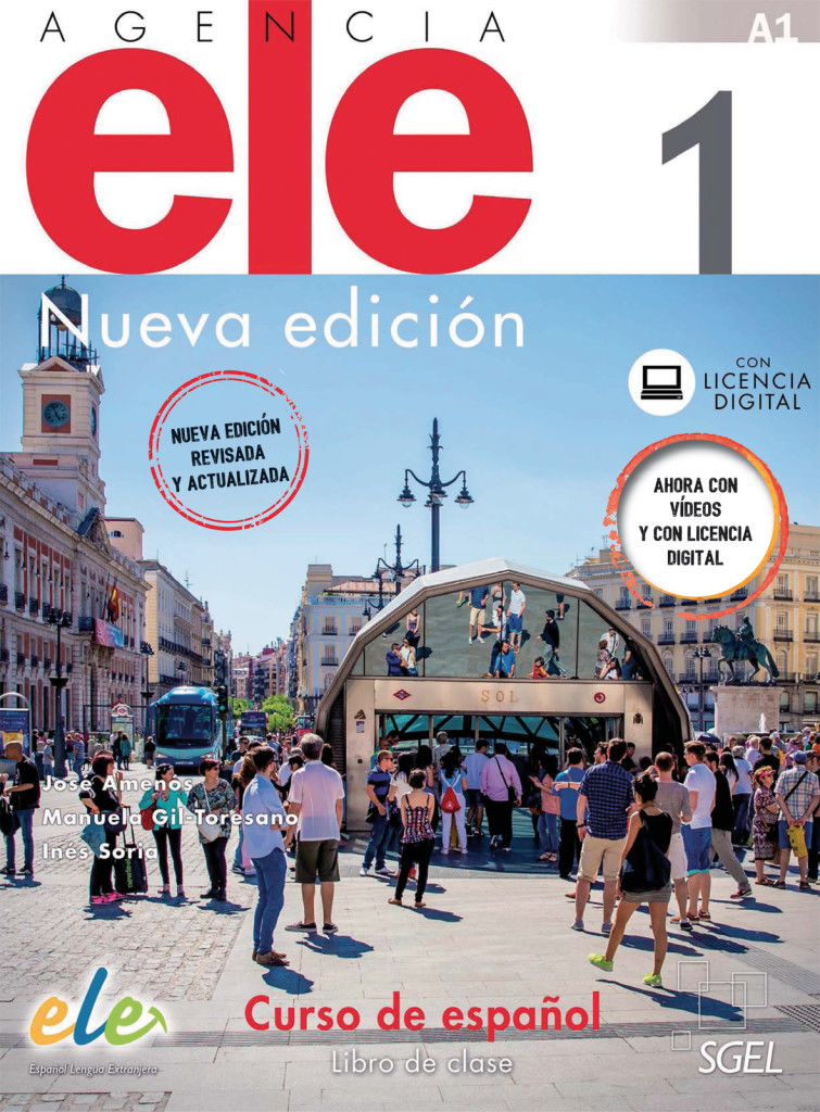 Agencia ELE 1 ‒ Nueva edición, Kursbuch mit Code, ISBN 978-3-19-214505-6