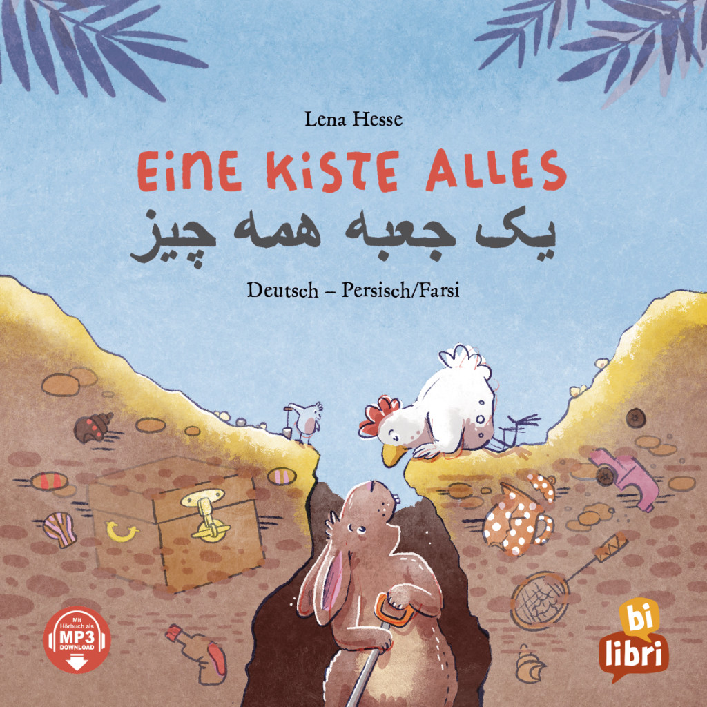 Eine Kiste Alles (Deutsch-Persisch/Farsi), Zweisprachiges Kinderbuch mit MP3-Hörbuch zum Herunterladen, ISBN 978-3-19-449621-7
