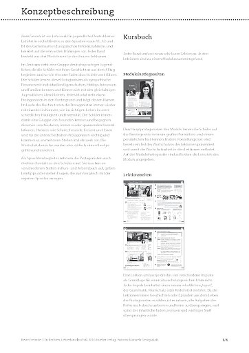 Konzeptbeschreibung: Modul Anna, Lektion 19 