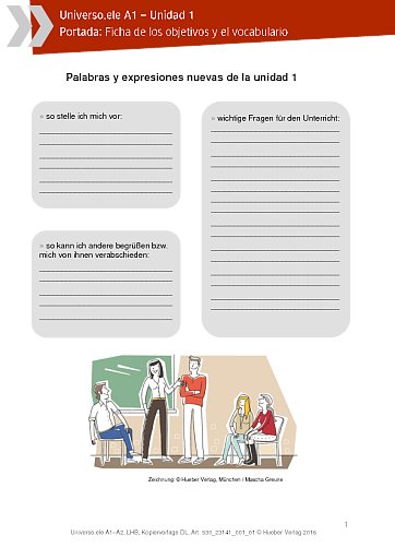 Kopiervorlagen – Lehrerhandbuch