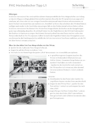 Foto-Hörgeschichte Lektion 1