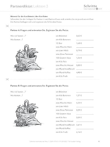 Lektion 3, Wechselspiel