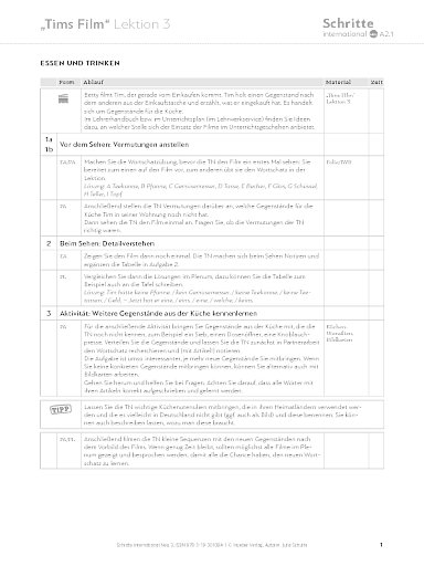Tims Film, Lektion 3