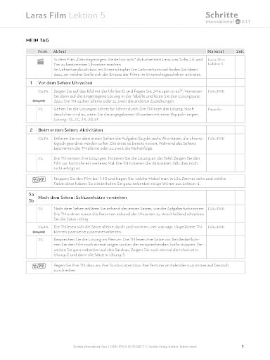 Laras Film, Lektion 5