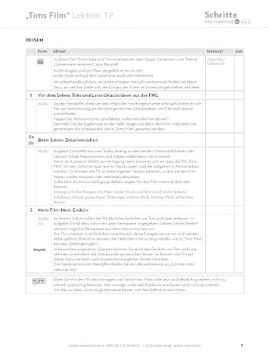 Tims Film, Lektion 12