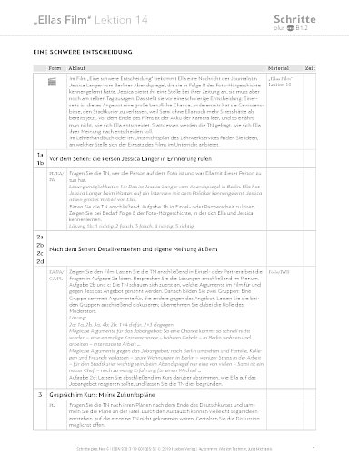 Ellas Film Lektion 14