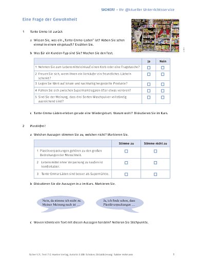 Ohne Supermarkt