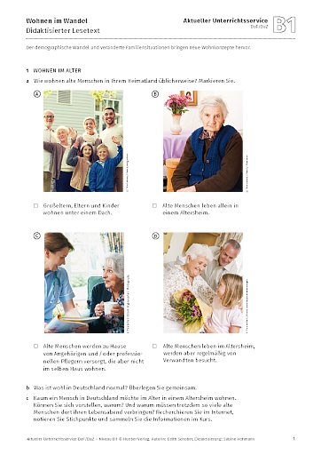 Wohnen im Wandel