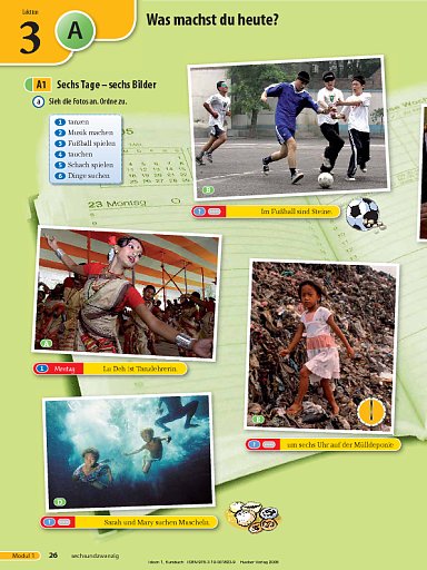 Lektion 3: Was machst du heute?