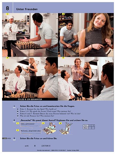 Kursbuch, Lektion 8