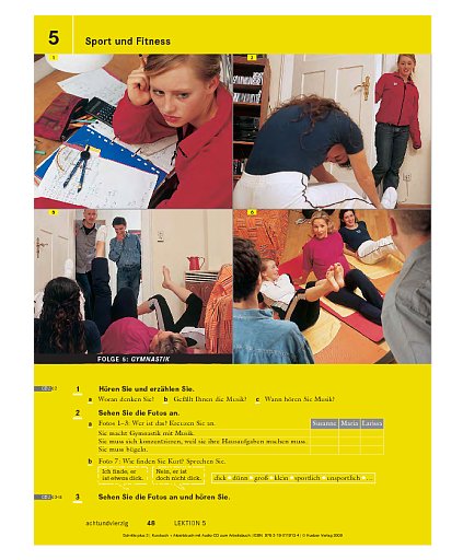 Lektion 5: Sport und Fitness