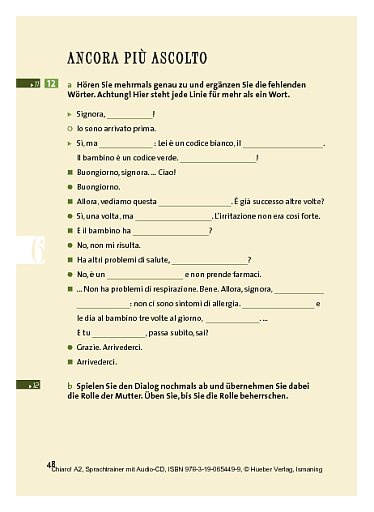 Lektion 6: Ancora Più Ascolto