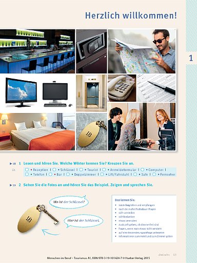 Lektion 1: Herzlich Willkommen!