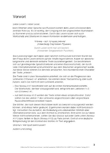 Vorwort, Inhalt und Leseprobe