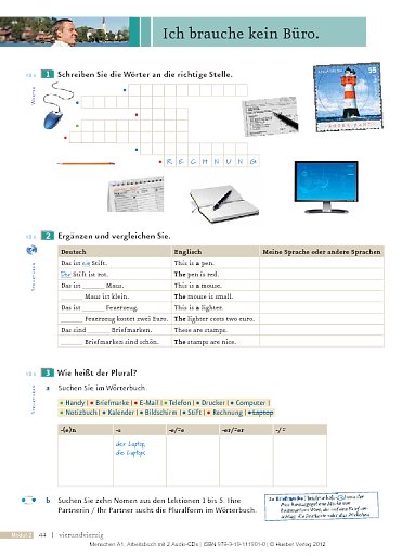 Lektion 6: Ich brauche kein Büro.