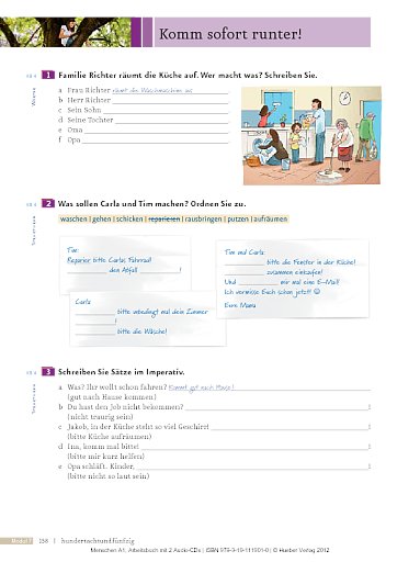 Lektion 20: Komm sofort runter!