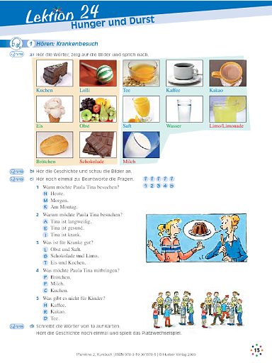 Lektion 24: Hunger und Durst