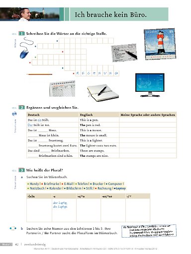 Lektion 6: Ich brauche kein Büro.