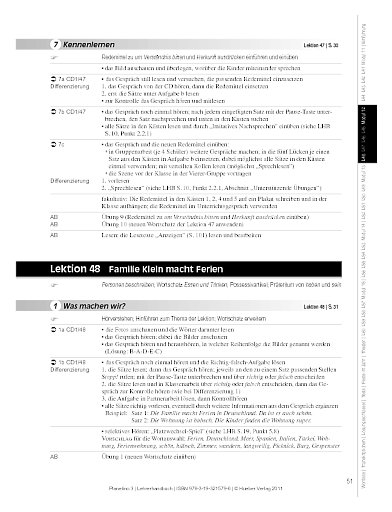 Lektion 48: Familie Klein macht Ferien