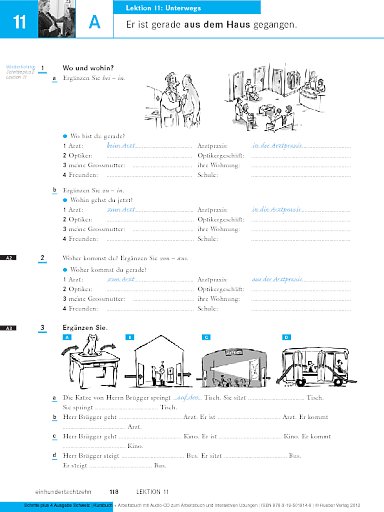 Lektion 11: Unterwegs