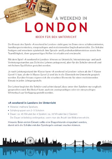 Lehrerhandreichungen