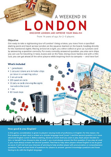 Spielanleitung Englisch