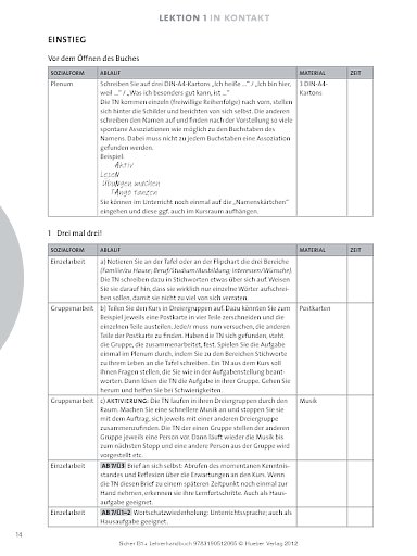 Lektion 1: In Kontakt
