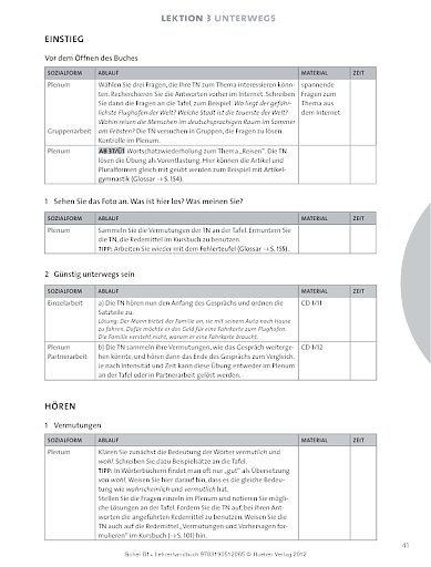 Lektion 3: Unterwegs