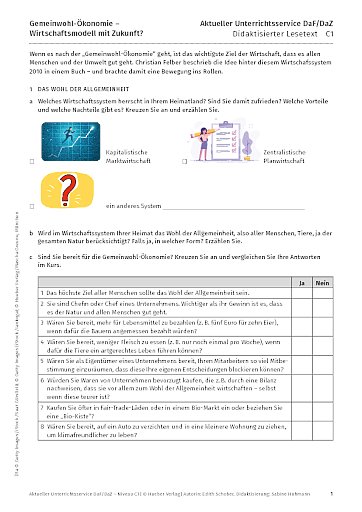 Gemeinwohl-Ökonomie – Wirtschaftsmodell mit Zukunft?