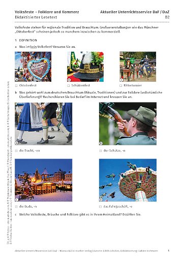 Volksfeste – Folklore und Kommerz