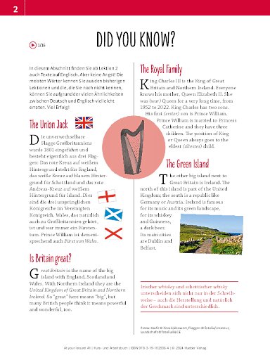 Neue Auflage 2024: Did you know? Lektion 2