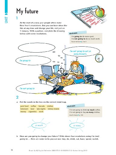 Kursbuch, Unit 3: My future