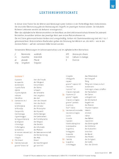Lektionswortschatz
