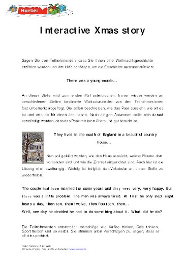 Interactive Xmas story