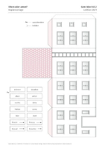 Kopiervorlage: Oben oder unten?