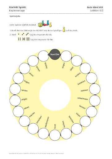 Kopiervorlage: Würfelt! Spielt!