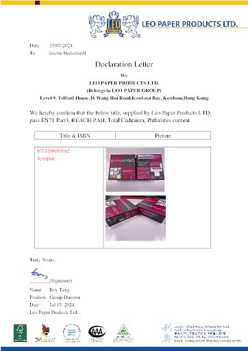 Konformitätserklärung