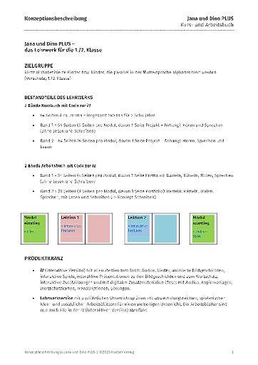 Ausführliche Konzeptionsbeschreibung