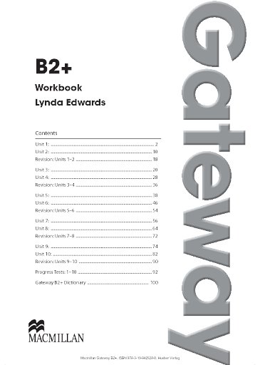 Workbook, Unit 1: Social animals