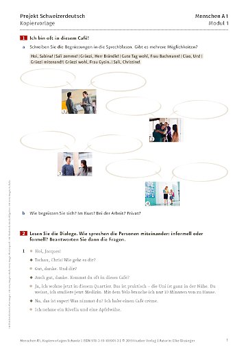 Projekt Schweizerdeutsch