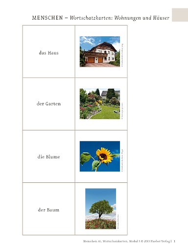 Wortschatzkarten