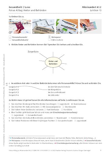 Fokus Alltag: Ämter und Behörden