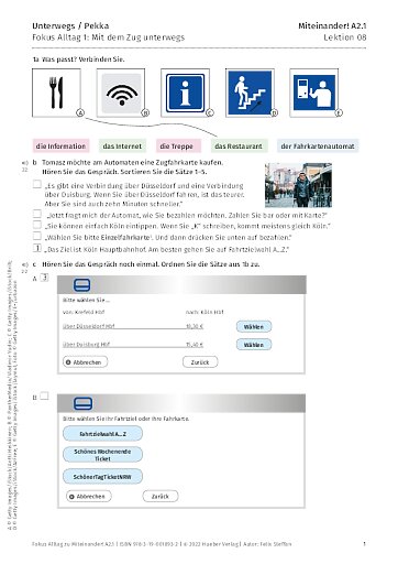 Fokus Alltag: Mit dem Zug unterwegs