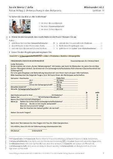 Fokus Alltag: Untersuchung in der Arztpraxis