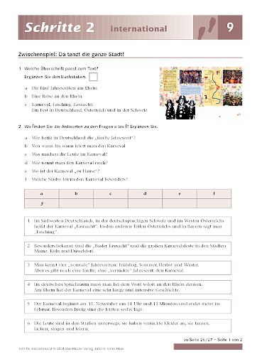 Zwischenspiel: Da tanzt die ganze Stadt!