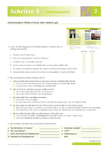 Zwischenspiel: Nicht einfach, aber einfach gut