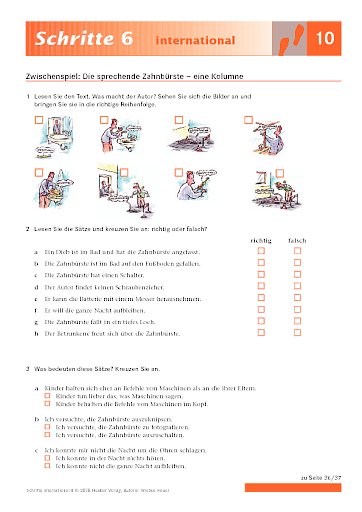 Zwischenspiel: Die sprechende Zahnbürste - eine Kolumne