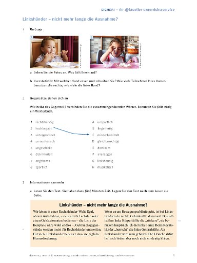 Linkshänder