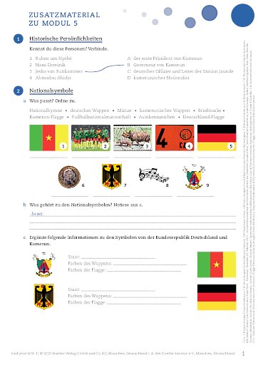 Zusatzmaterial